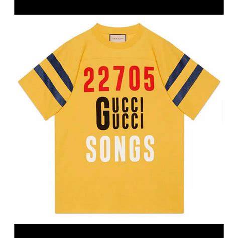 gucci 22705 shirt|Gucci Gucci/The R Music 22705 Songs/T.